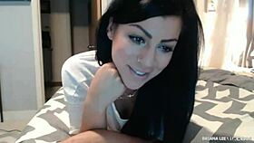 Briana Lee Performs Solo Masturbation on Webcam for Members