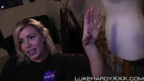 Big booty stepsis in army uniform gets rammed and facials.