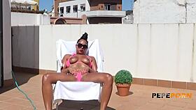 after showing off to the neighborhood, kim hot hooks up with a random rookie