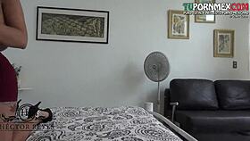 Trio with the Friend in Peruvian Mexican Lesbian Fun