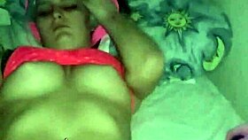 ugly face but sexy body teen masturbates for voyeur 😍
