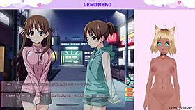 Vtuber Lewdneko Plays Go Go Nippon And MASTURBATES Part 4