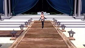 i'm watchin reiko's sexy entrace in rumble roses xx