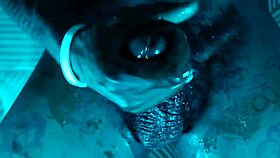 hallelujah johnson worships a big black hairy dick in dr. manhattan parody