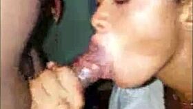 Can You Handle This Ebony Slut's Sloppy Deepthroat After Her Fat Ass Twerking?