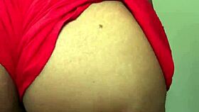 Fill my mouth with milk after winking ass