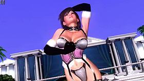 i'm watchin reiko's sexy entrace in rumble roses xx