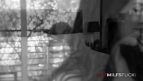 hotmilfsfuck - brunette babe alex in glasses takes 2 loads on her face