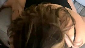 A local Amateur guy has sex in a POV deepthroat blowjob