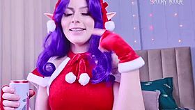 Misato Katsuragi’s Christmas gift—made you cum in her pussy, wow!