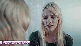 cory chase and kenna james are just chilling, licking each other's pussies and playing with nipples