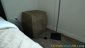 POV Teen 18+ Swallows Massive Interracial Cock