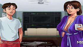 Summertime Saga's first slit scene e1 37