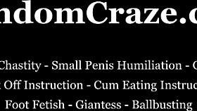 prove your worth as my personal sex slave in this bdsm session