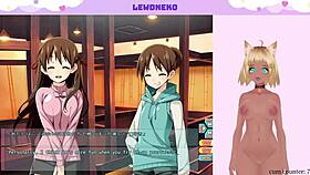 Vtuber Lewdneko Plays Go Go Nippon And MASTURBATES Part 4