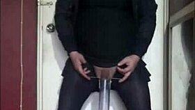 loving my shy bisexual crossdressing for the watchers 😊