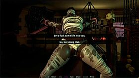 Naomi explores the rift in a halloween adventure