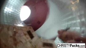 steamy shower behind the scenes with christy, dahlia, and ivan getting wild