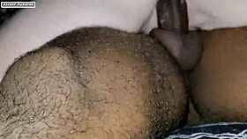 Surprising Night at Grandma's: Friend Joins for Intense Ass Licking and Monster Cock Action