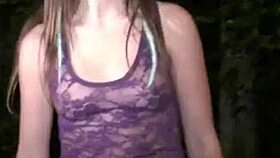 Alexis crystal goes to public sex dogging gang bang orgy