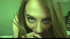 Cute Blonde Chloe Scott On Her Knees Begging For Stepbrother Tony Profane's POV 😈