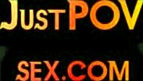 Pov model sucks bf's dick before getting drilled from behind