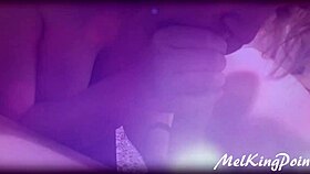 My golden blowjob with a blonde milf sucking and swallowing cum