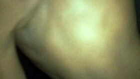 Ebony amateur deepthroats cock in homemade video