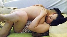 My neighbor came over hot and slipped into my bed to fuck me deliciously 😏