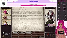 In part 13 of the series, Vtuber Lewdneko plays and comments on the gameplay of the adult visual novel Corruption of Champions II