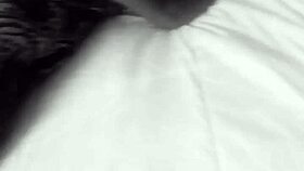 Ebony beauty with a sexy ass that's hard to resist in missionary position 😏