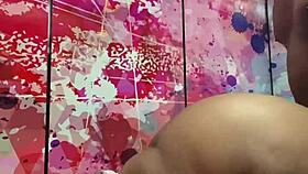 caught fucking in the elevator by mall security 😏 big black cock action