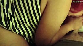 Latina Sucks Cock Hard