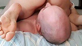 booty whore rides my face with her wet pussy, then i stick my big cock in her
