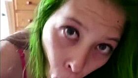 this latina says, come watch me suck on web chat at home