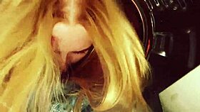 stepsister stuck in washing machine, i helped with my cock 😜