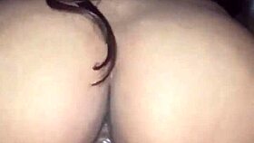 Fucking Without Condom With Boyfriend Semen Spilling Down Ass