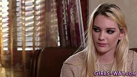 Wow, blonde lezzies tribbing and scissoring in hot HD action! 😍