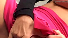 busty mature babe gets caught