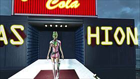 Blonde Teen's Big Boobs in Fallout 4 Fashion