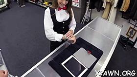 young 18+ amateur hints at rough fucking and oral pleasures