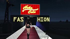 Blonde Teen's Big Boobs in Fallout 4 Fashion