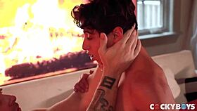 I Drill Gabe Bradshaw with My Huge Cock in Doggystyle!