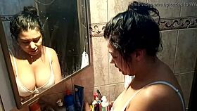 i'm sarah rosa washing my lingerie fetish style with errors