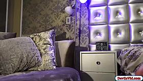 kristen submits to her girlfriend janice with licking, fingering, and masturbation.