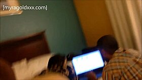 Wife Watches While I Suck on Her Husband, Spitting and Cumming in Mouth