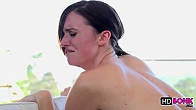 Jayden's sexy ass gets a hardcore blowjob and oral action!