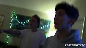 gay group cramming ass in a wild session