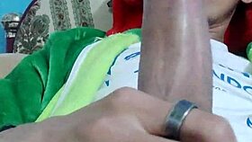 Young tattooed guy with a tall cock masturbates in this dirty homemade solo