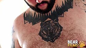 Kinky Cub Justin West Gets Drilled By Raw Bear Cock